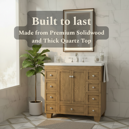 Lavanti Depos - Gray Oak 36"