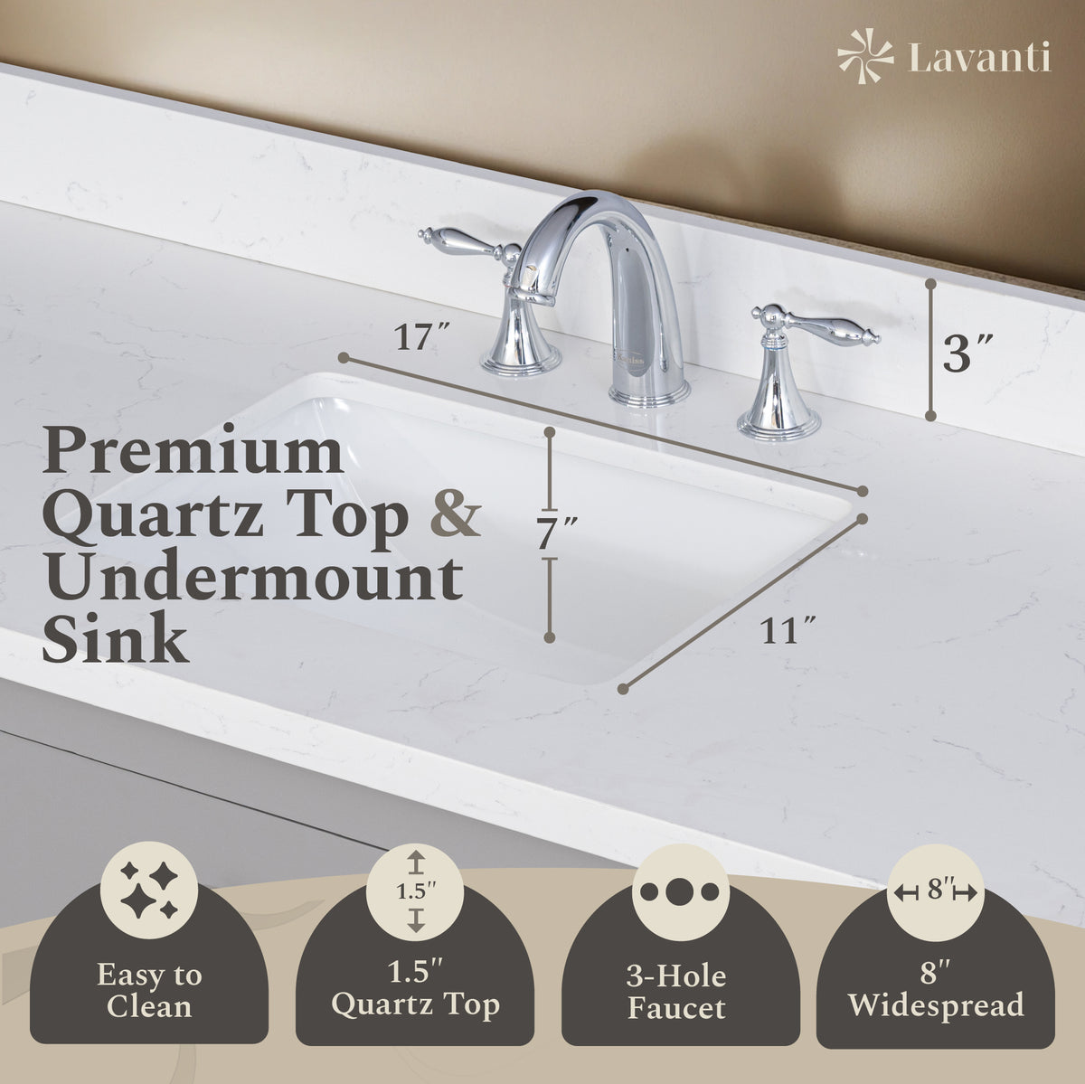 Lavanti Oakford - Gray 84"