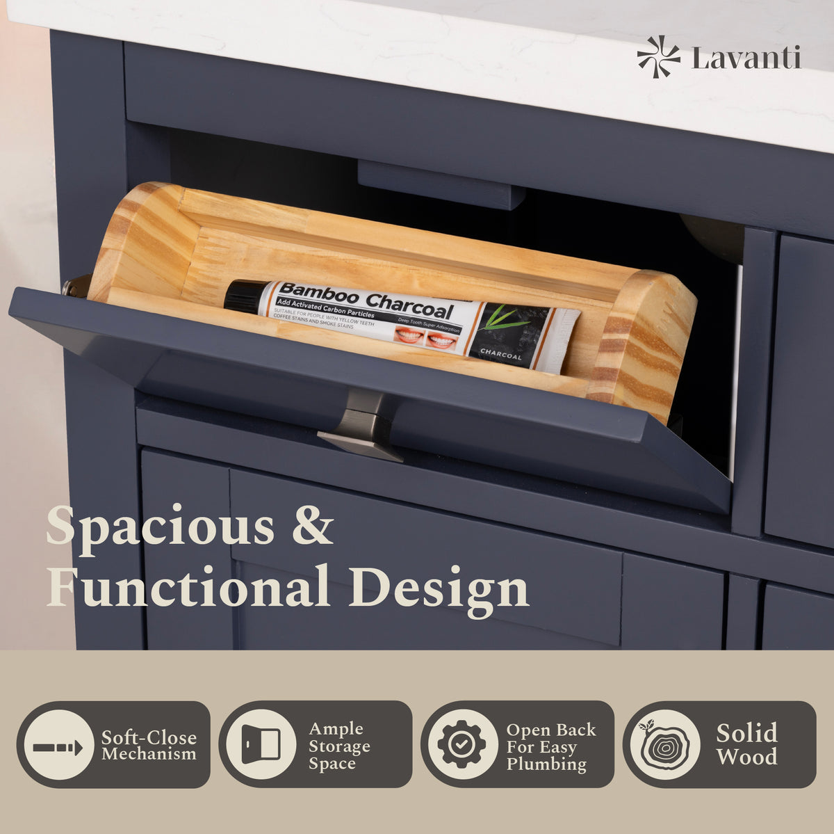 Lavanti Oakford - Navy Blue 24*18"