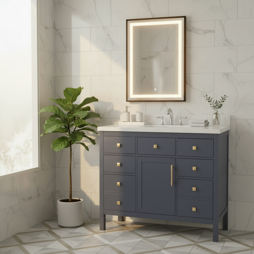 Lavanti Oakford - Navy Blue 48"