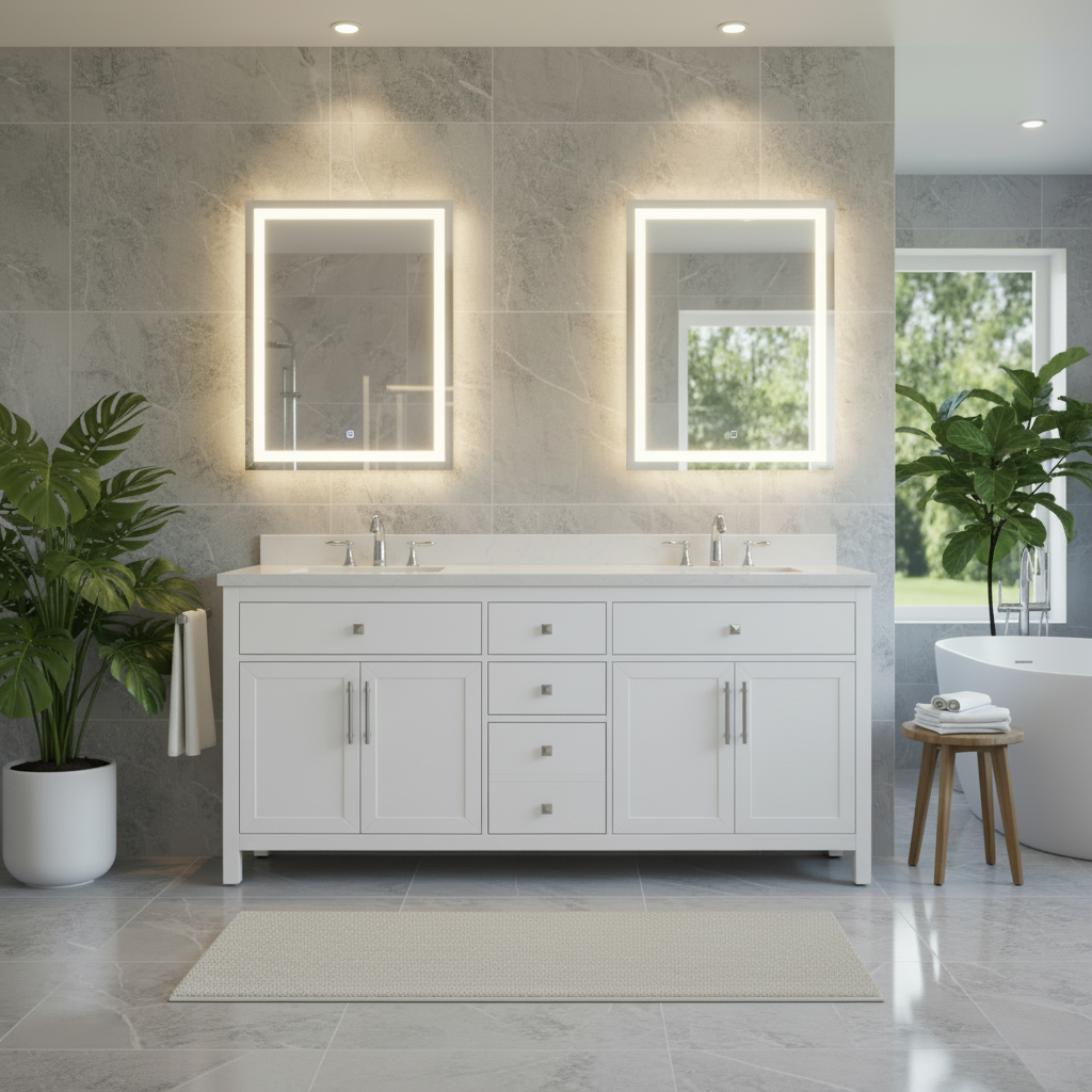 Lavanti Oakford - White 72"