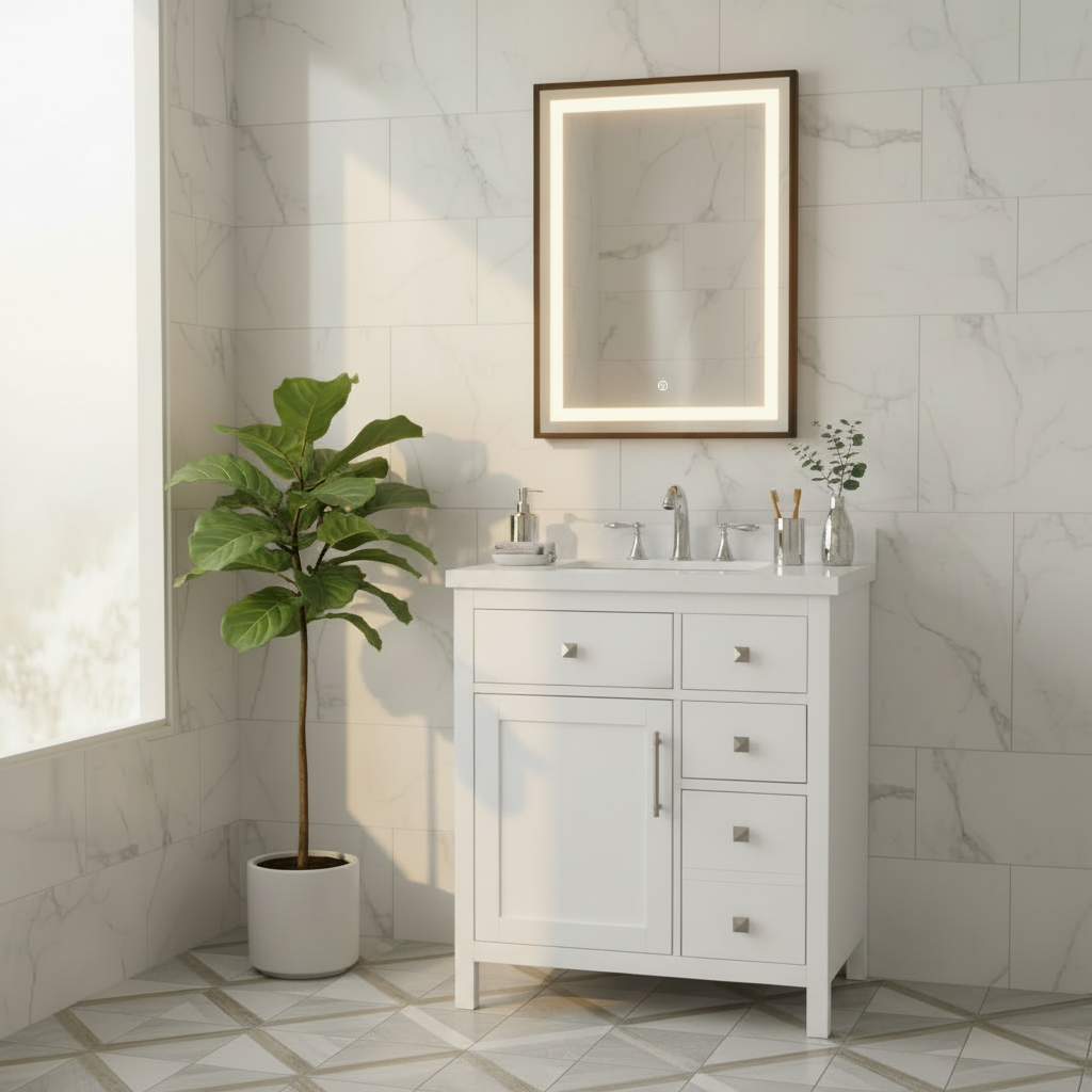 Lavanti Oakford - White 30*18"